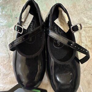 Black Revolution Dance Wear Kids's Tap Shoes Size 11.5c UK 8.5c EU 26M